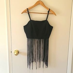 Flora Overlayer Fringe Top in medium Perfect for Layering ❤️